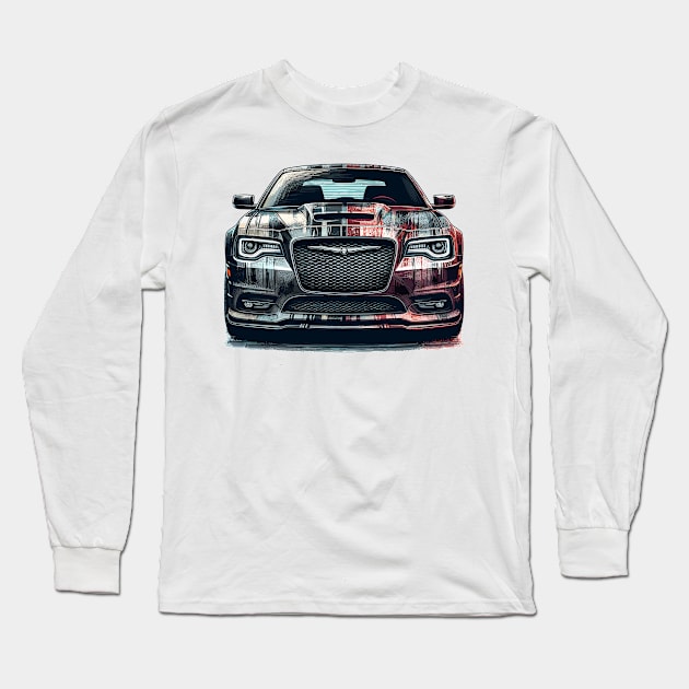 Chrysler 300 Long Sleeve T-Shirt by Vehicles-Art